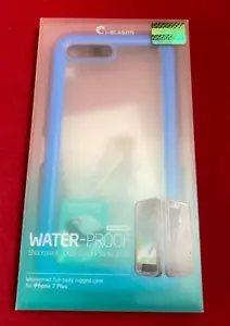I Blason Iphone 7 Plus Waterproof Case - Blue (IP7P-WATER-BL) - Picture 1 of 2