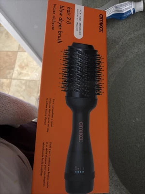 Amika Hair 2.0 Blow Dryer Brush Matte Black - Image 1 of 2