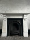 Marble Fire Surround for Cast Iron Fireplace