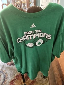 Adidas NBA Boston Celtics 2008 Champions Roster T-shirt - Adult size XXL - Picture 1 of 3
