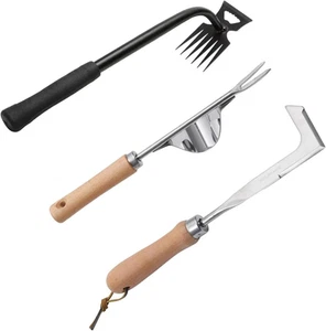 Gardening Hand Weeder Tools, 6 Teeth Uprooting Weeding Tool Multifunctional - Picture 1 of 12
