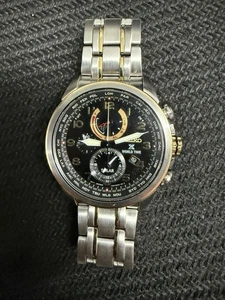 Seiko Mens PROSPEX World Time Solar Watch with Date - Picture 1 of 8