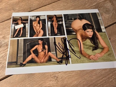 MICAELA SCHÄFER (EROTIK) signed Foto ca.20x30 Autogramm (3876) + COA - Bild 1 von 2
