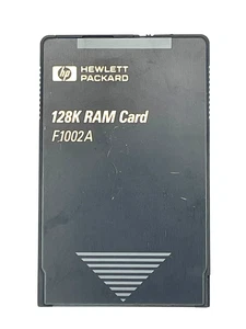 HEWLETT PACKARD 128K RAM Card F1002A For PC, Palmtop PC, HP100LX, HP200LX - Picture 1 of 2