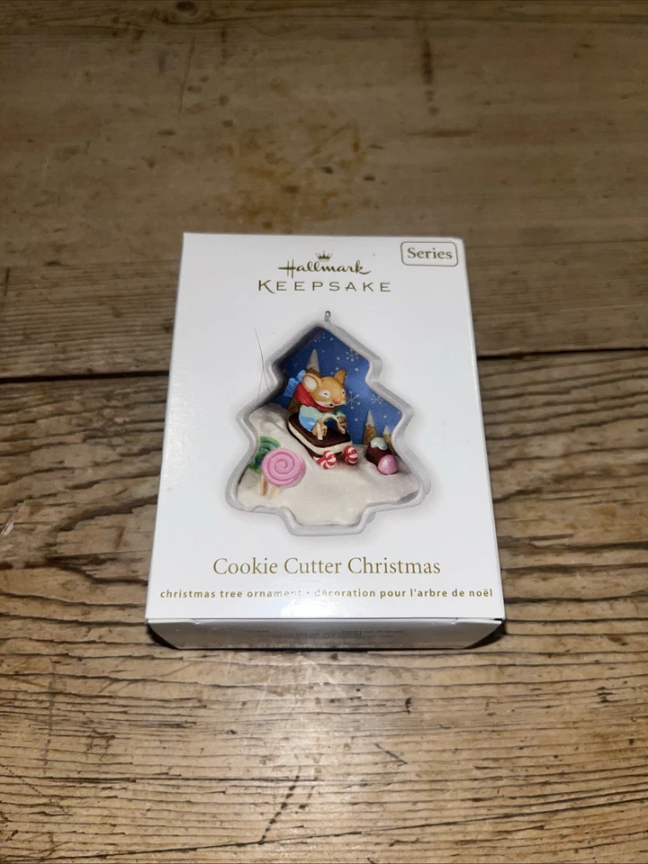 HALLMARK 2012 COOKIE CUTTER CHRISTMAS # 1 IN SERIES ORNAMENT Brand New