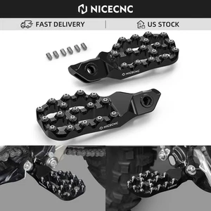 NICECNC Offset Footpegs Footrests For KTM 150 250-500 XCW EXC F XCF-W XW-F 2024 - Picture 1 of 11