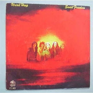 URIAH HEEP SWEET FREEDOM( P/S ONLY) 7" RARE THAILAND PICTURE SLEEVE (NO RECORD J - Picture 1 of 2