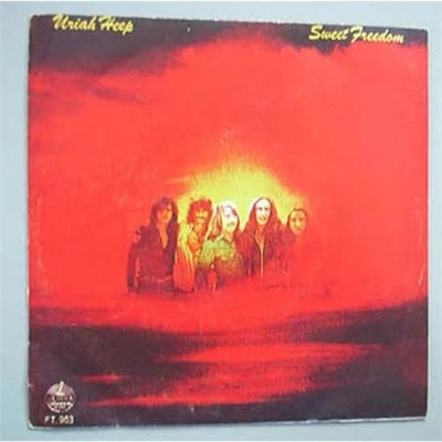 URIAH HEEP SWEET FREEDOM( P/S ONLY) 7" RARE THAILAND PICTURE SLEEVE (NO RECORD J - Image 1 of 2