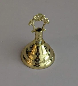 Brass finish Replacement cap and finial for table lamp shade - Picture 1 of 4