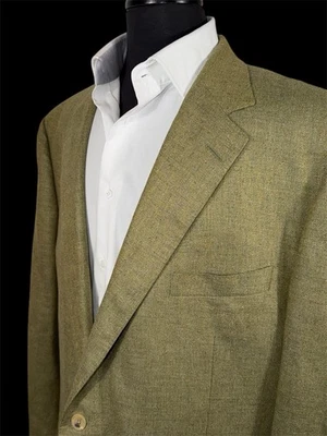 ABRIGO DEPORTIVO SAMUELSOHN MEZCLA LANA SEDA VERDE TALLA 50 Foto 1 de 4