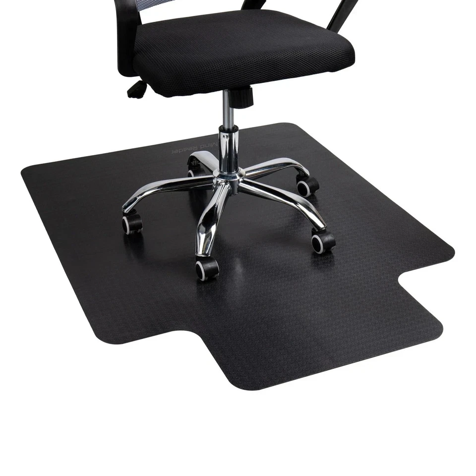 Mind Reader Offcmat-blk Office Hardwood 36" X 48" Inches Easy Glide Computer Mat