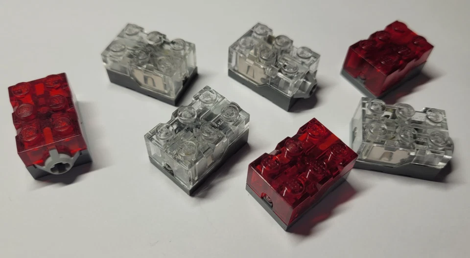 LEGO 54930 54930c01 54930c02 Light Brick 2 x 3 x 1 1/3 Select Colour Pack of 1. - Image 1 of 1