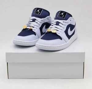 Size 6.5W / 5M Nike Women's Air Jordan 1 Low Football Grey FZ8778-044 In Hand ✅ - Picture 1 of 12