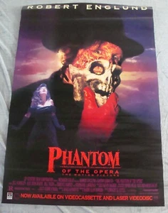 PHANTOM OF THE OPERA movie poster ROBERT ENGLUND original video promo 1990 - Picture 1 of 3
