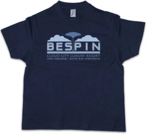 BESPIN CITY II Kids Boys T-Shirt Star Empire Cloud Lando Luxury Wars Jedi Resort - Picture 1 of 1