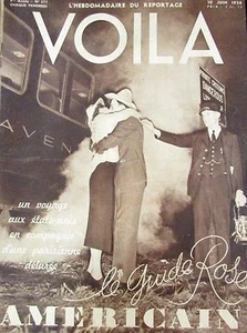  REPORTAGES PHOTOS VOILA 1938 SECRET S.D.N. REINE ANGLETERRE DARLAN CENSURE USA - Picture 1 of 2