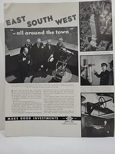 1939 Jenkins Brothers Investments Fortune Print Ad NYC Diamond Empire State BLDG - Picture 1 of 2