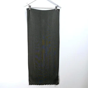 Urban Outfitters Archive Cupro Maxi Skirt - Grey - Large - NEW - Picture 1 of 6