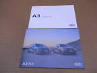 Nouvelle version Audi A3 Sport berline arrière S3 plaque épaisse catalogue de livres 2021 avril E