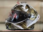 Casco Integrale Full Helmet Cgm 363S Shot Nippo Bianco Oro   Taglia L