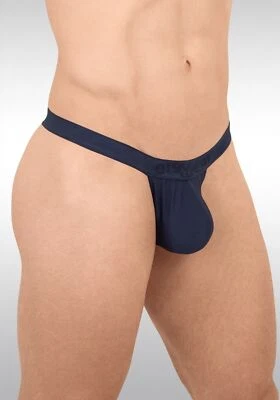 Tangas ErgoWear SLK bolsa tridimensional en azul marino 1652 6 Foto 1 de 4