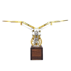 3D DIY Mechanical Flapping Wings Dynamic Mechanical Metal Ornithopter Model Kit - Picture 1 of 7