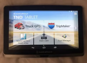 Rand Mcnally Truck GPS TNDT 70 *TABLET ONLY* Free Shipping - Picture 1 of 8