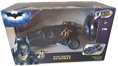 Бэтмобиль Batman Dark Knight радиоуправляемый автомобиль Tyco масштаб 1:24 27 МГц ЧИТАЙТЕ - Изображение 1 из 4