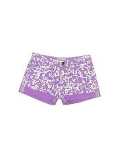DVF Loves Current/Elliott Women Purple Shorts 0