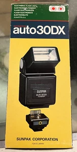 Sunpak Auto30DX Thyristor Flush Gun For Canon Camera - Picture 1 of 8
