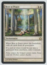 2012 Return to Ravnica Rest in Peace 4 Expansion/Rare #18