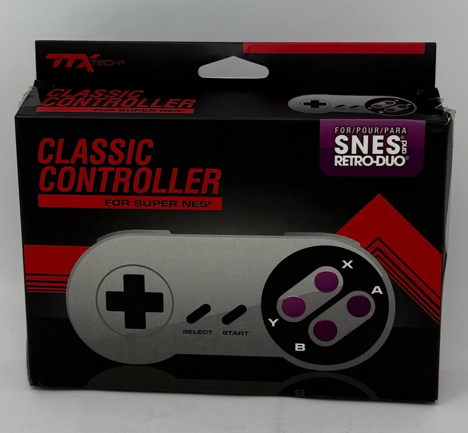 Controlador TTX Tech Classic para Super NES usado Foto 1 de 4