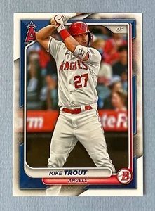 2024 Bowman Mike Trout #19 Los Angeles Angels MVP - Picture 1 of 2