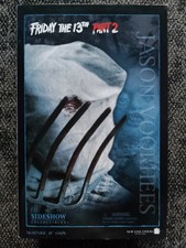 Steve Dash Signed Sideshow Collectibles Friday 13th Part 2 Jason Voorhees 1:6 