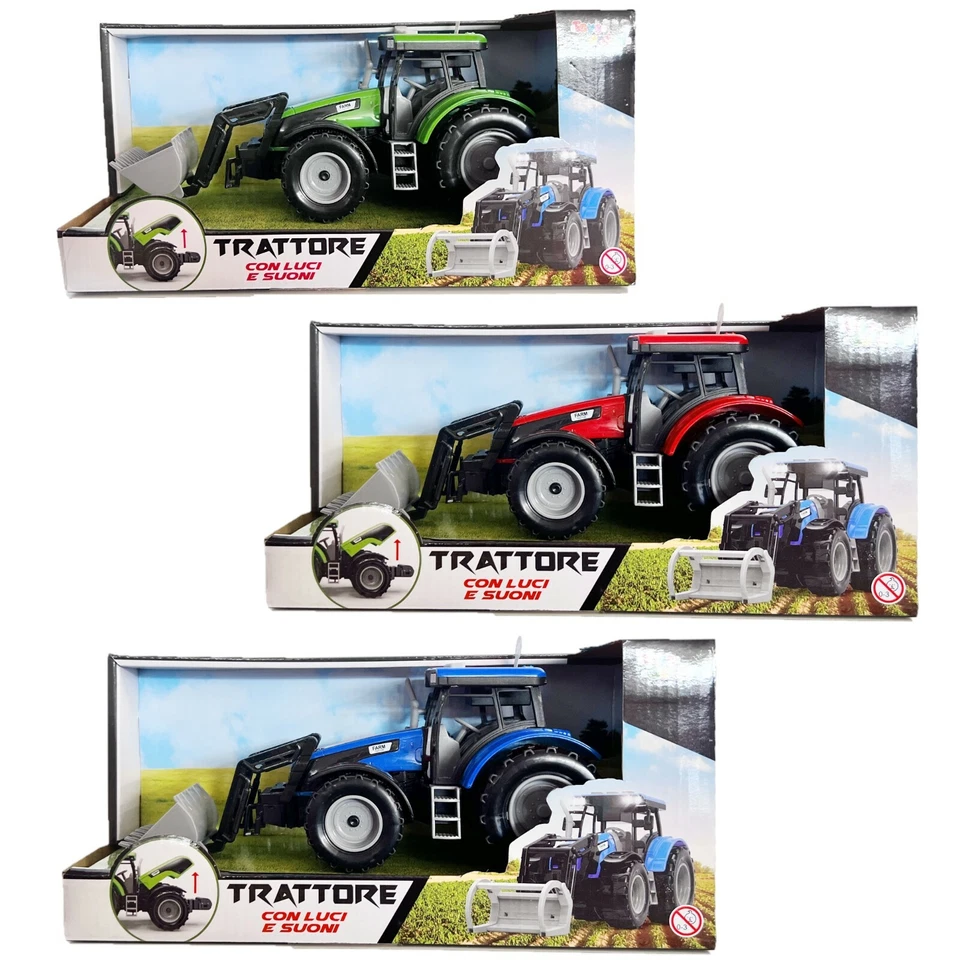 Trattore Luci e Suoni con Pala Trattori in Fattoria Scala 1:32 - Immagine 1 di 1