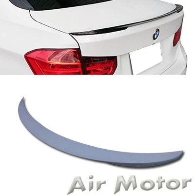 Performance Style Unpainted Trunk Spoiler Lip For BMW F30 320i 328i 335i Sedan Foto 1 de 4