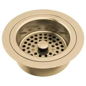 Brizo 69052-GL Kitchen Sink Flange with Strainer, Luxe Gold - Photo 1 sur 3