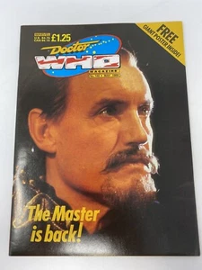 THE DOCTOR WHO MAGAZINE #148 MAY 1989 MARVEL Has Poster - Imagen 1 de 5