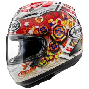 Arai RX-7X NAKAGAMI GP3 L 59-60cm Full Face Motorcycle Helmet Racing Model Japan - Imagen 1 de 1