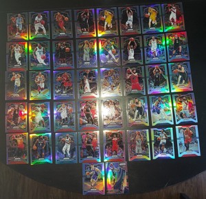 2019-20 Panini Prizm MIXED NBA BASKETBALL PLAYER 42 Card lot Silver Prizm 