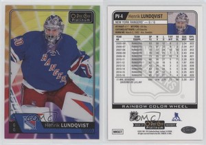 2016 O-Pee-Chee Platinum Rainbow Photo Variation Achievements Henrik Lundqvist