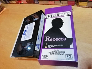 REBECCA 1940 - Rare ABC/CEL Australian Retro BETAMAX CARTON 1st Issue - THRILLER - Picture 1 of 3
