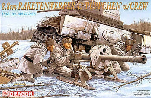 Dragon 6097 1/35 8.8cm Raketenwerfer 43 "Puppchen" w/Crew model kit - Image 1 of 1