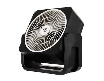 Moderner Tischventilator mit 3 Geschwindigkeiten Airos Circubox Schwarz - Bild 1 von 2