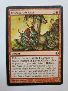MTG Magic The Gathering Card Release the Ants Instant Red Morningtide  - Picture 1 of 2