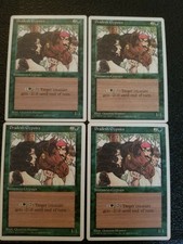 Mtg pradesh "gypsies" x4 4th fourth edition NM/LP
