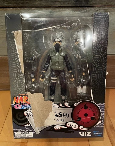 New Toynami Naruto Shippuden 4" Kakashi Hatake Action Figure DMGBOX Cover
