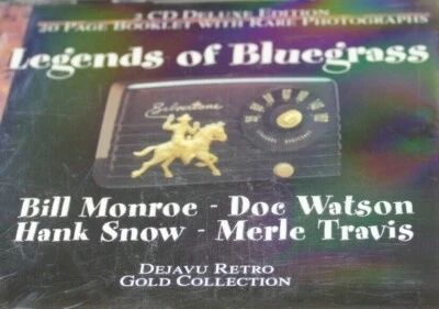 Monroe Bluegrass Boys Watson Snow Travis Legends Of Bluegrass Deluxe Version VGC - Image 1 of 2