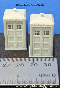 Juego de 2 cajas de policía o Tardis escala HO1023 - Imagen 1 de 2