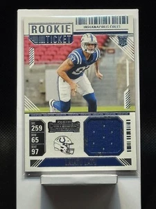2024 Panini Contenders - Laiatu Latu Rookie Ticket Swatches #RTS-LLU (RC, MEM) - Picture 1 of 3